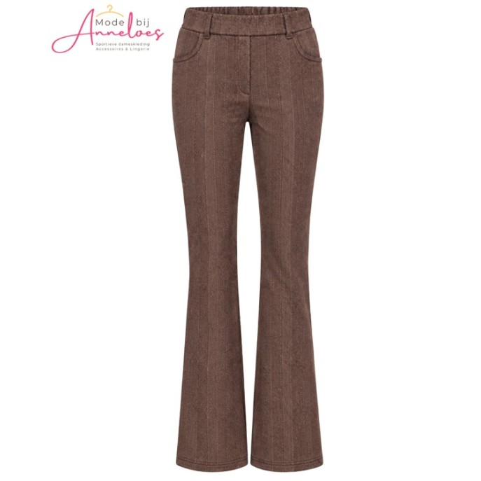 Leona Broek Lucia 1605 Flared Choco bruin Leona Broek Lucia 1605 Flared Choco bruin